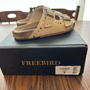 Freebird Asher Bone Slide Sandals